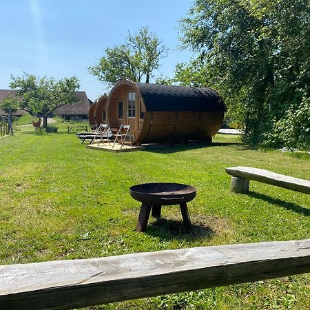 Andrella Auszeithof - Schlaferlebnis Im Holzfass Hotel Friedersbach Bagian luar foto